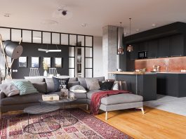minimalist studio apartment design
