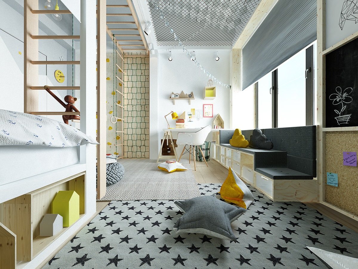 Inspiring Modern Kids Room Designs Which Brimming Quirky ...