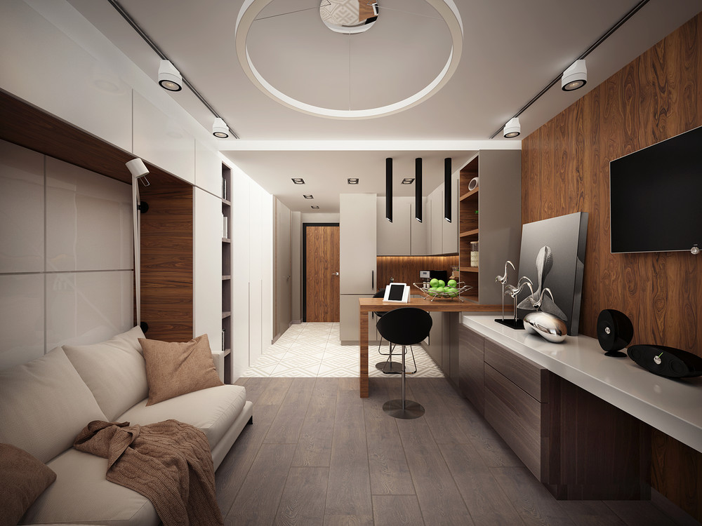 3 Stylish and Organize Awesome Studio Apartment Designs Which Very