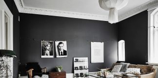 black and white scandinavian home design