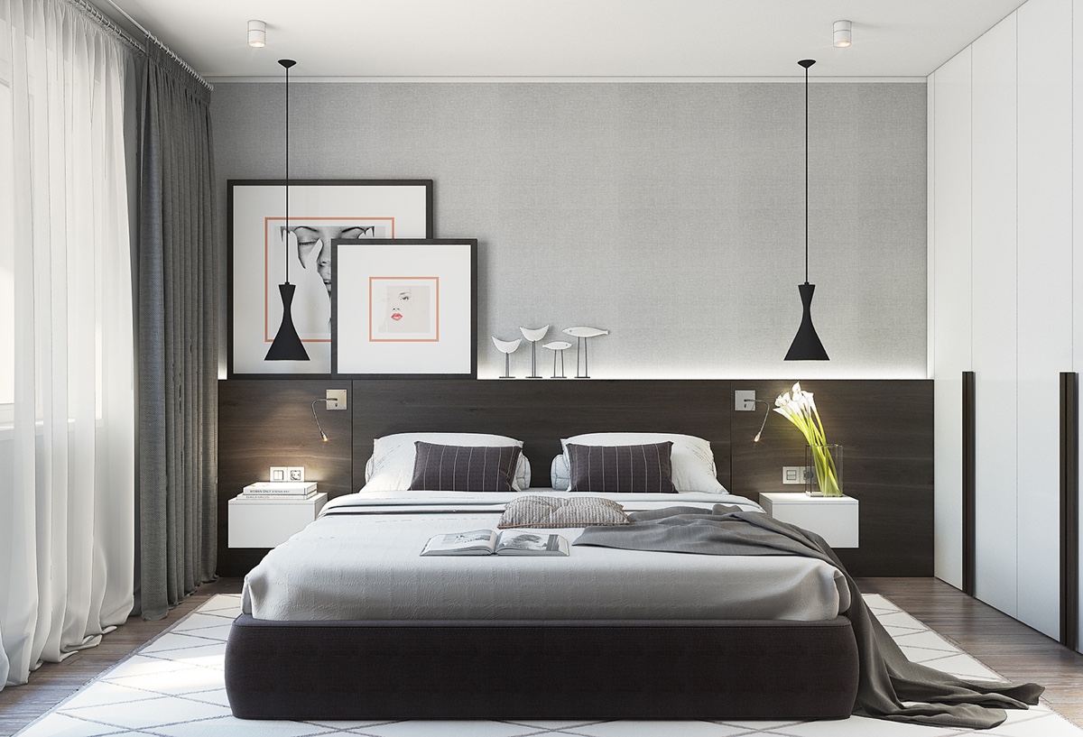 modern minimalist bedroom decor