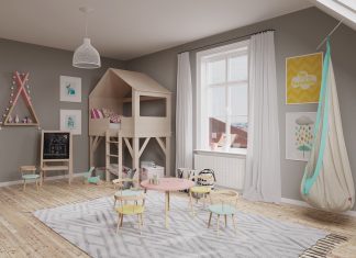 modern kids room design