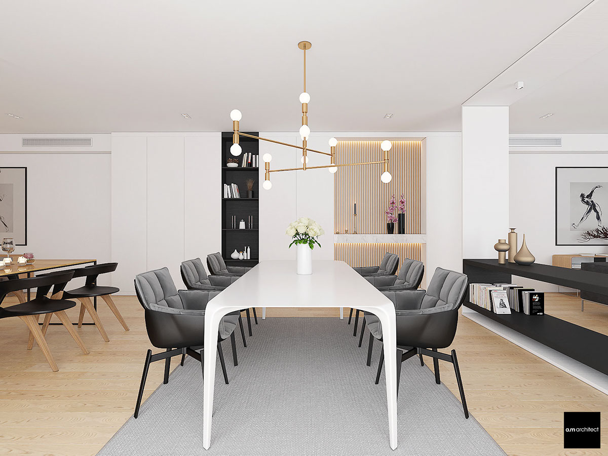 minimalist dining room