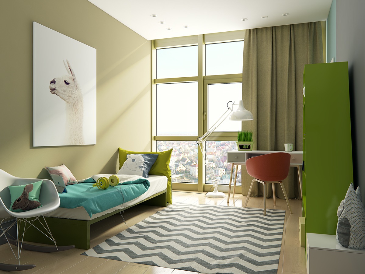 simple kids room design