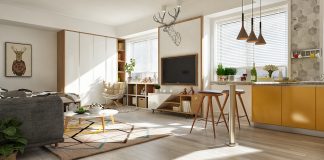 Scandinavian home interior design