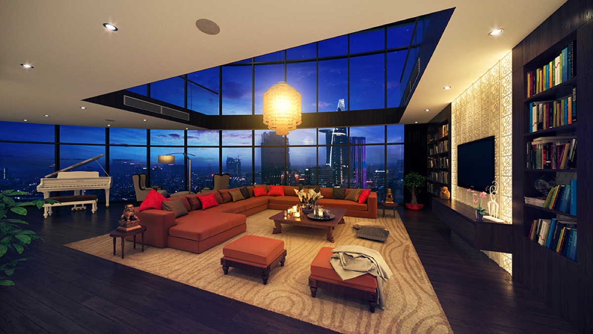 Luxury Living Room Designs Show A Spectacular View Which Stunning You