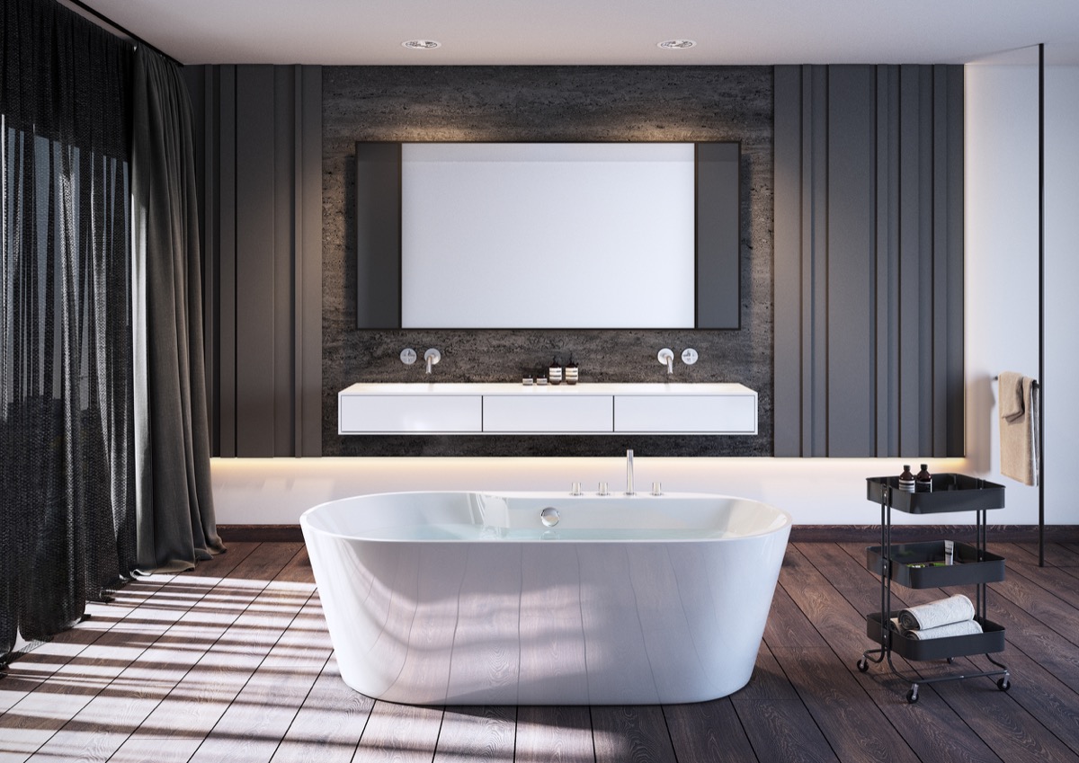 simple modern bathroom design