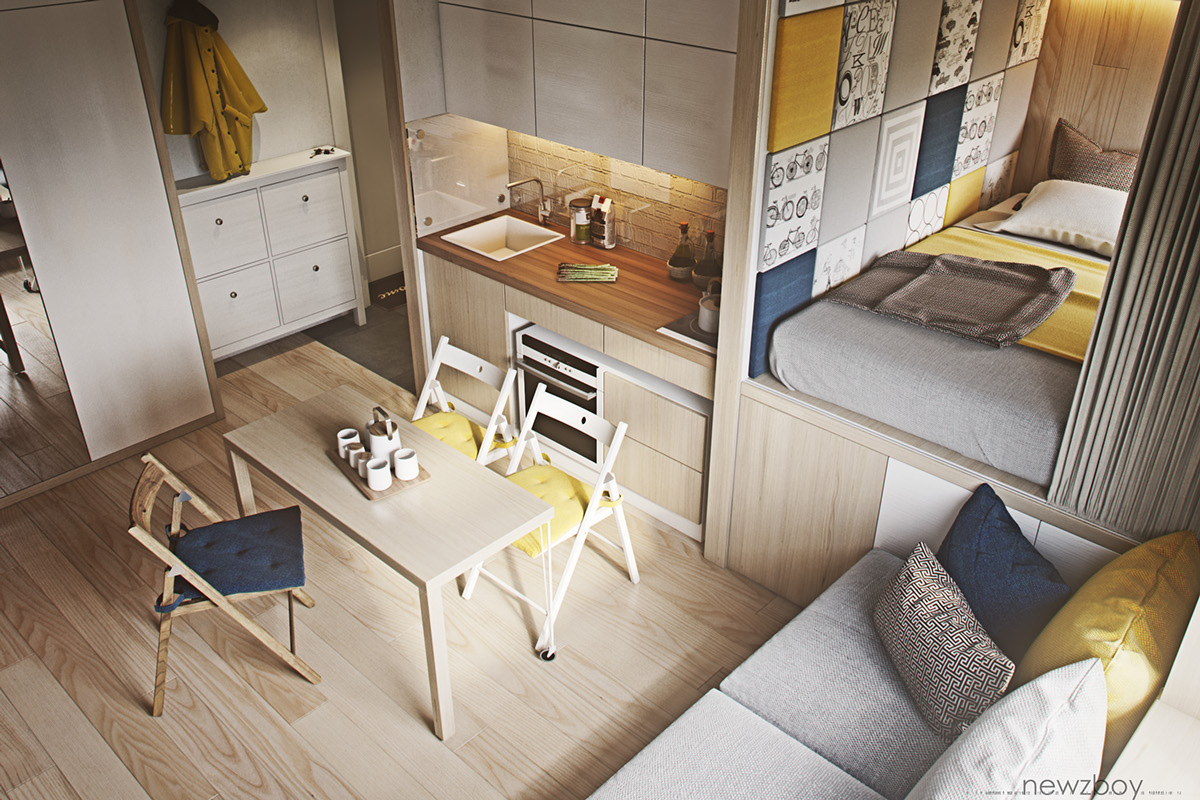 3 Types Of Tiny Home Designs Which Arranged With Simple And Modern Decor Ideas