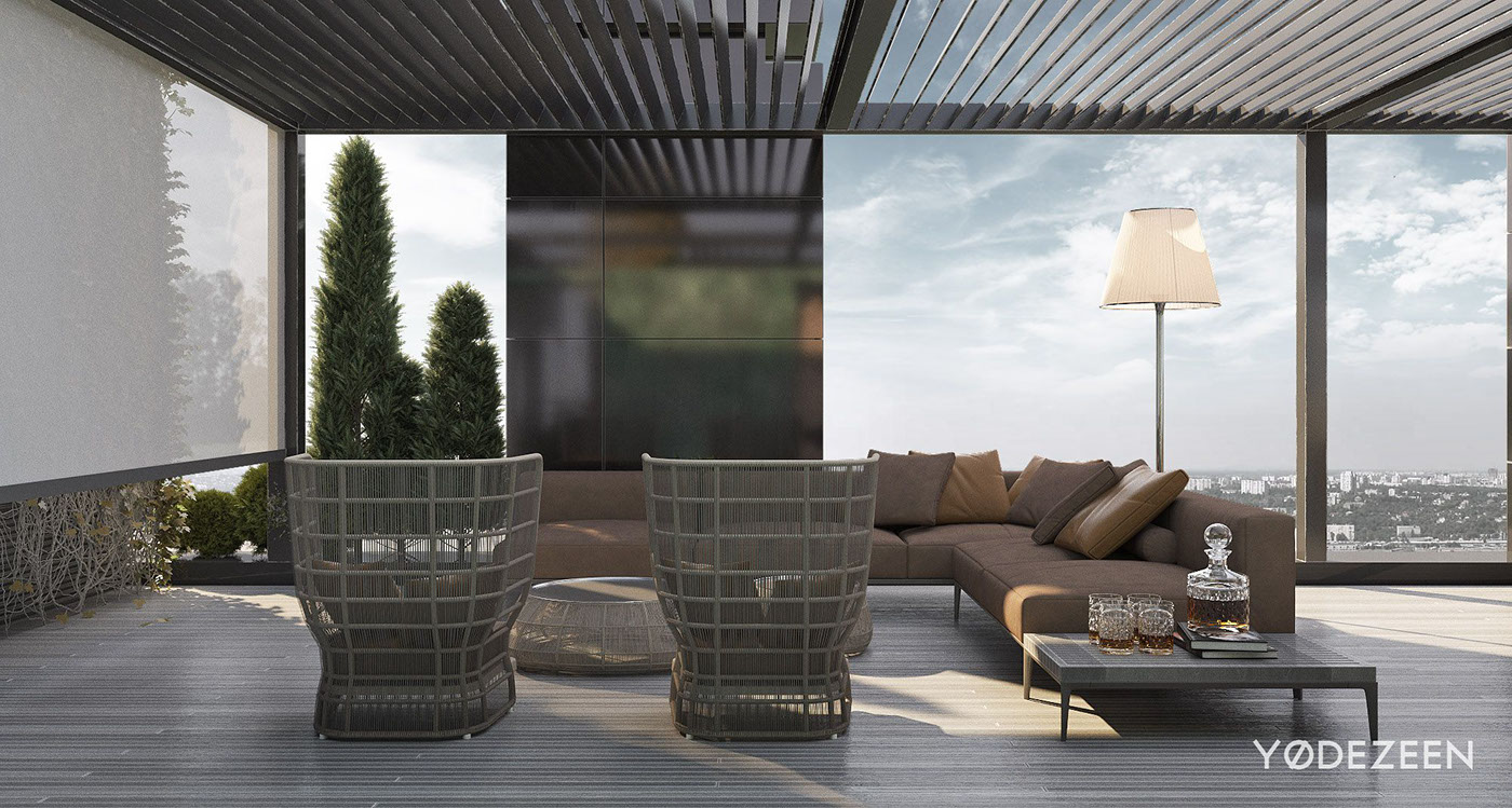 luxurious balcony design ideas