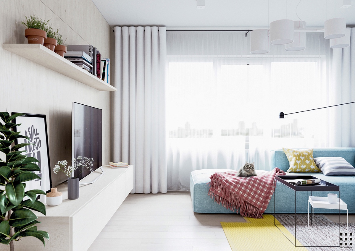 Scandinavian living room design