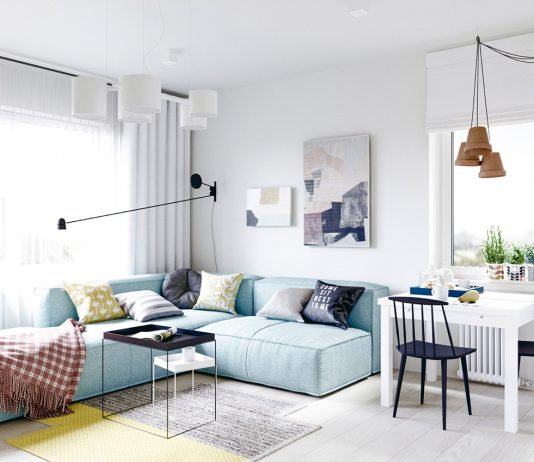 Scandinavian apartment design