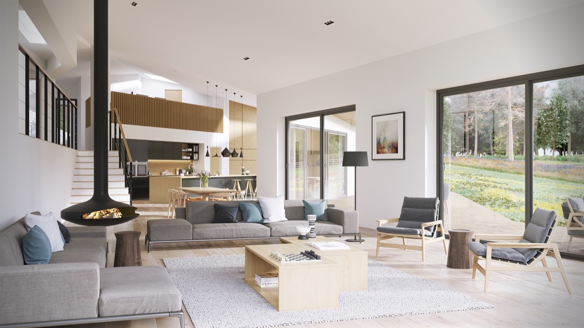 Great View Open Floor Plan MG Design UK 