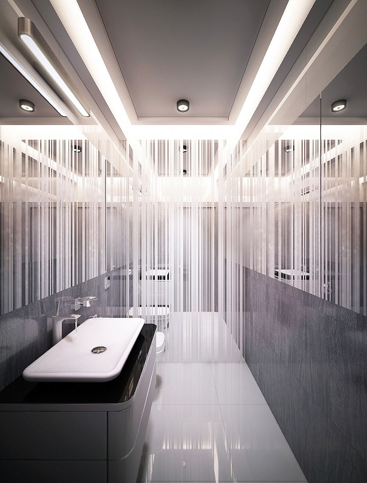 modern and elegant bathroom