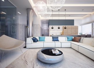 open plan living room interior designs