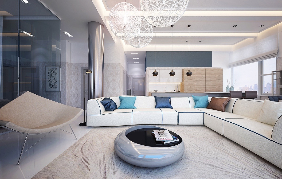 Living-Area-White-Sectional 