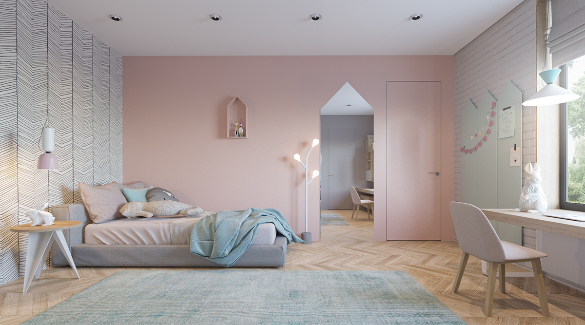 Modern Minimalist Bedroom Designs With a Fashionable Decor That Suitable For Teenagers