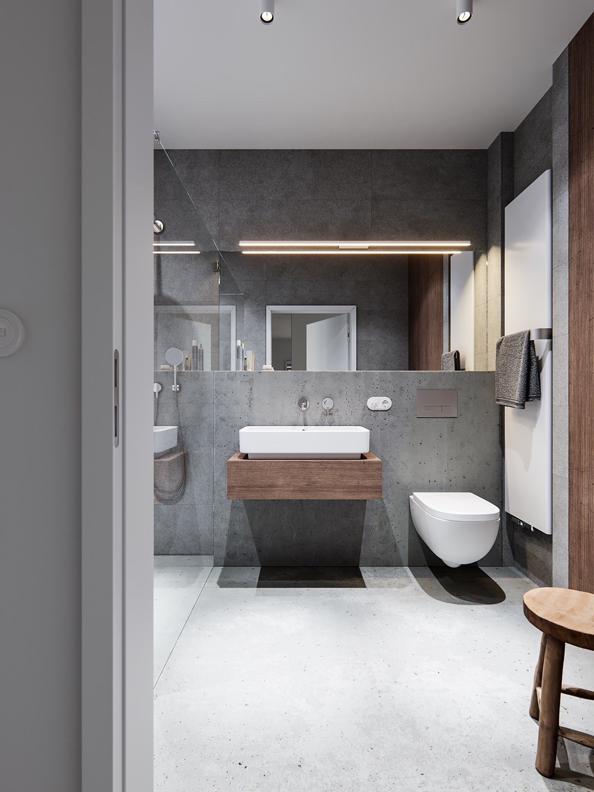 concrete-and-wood-bathroom-design 