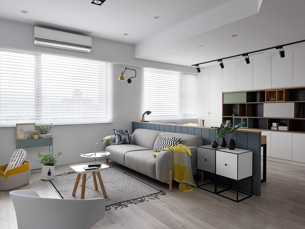 Scandinavian Style Apartment Design Combined With Chic And Stylish