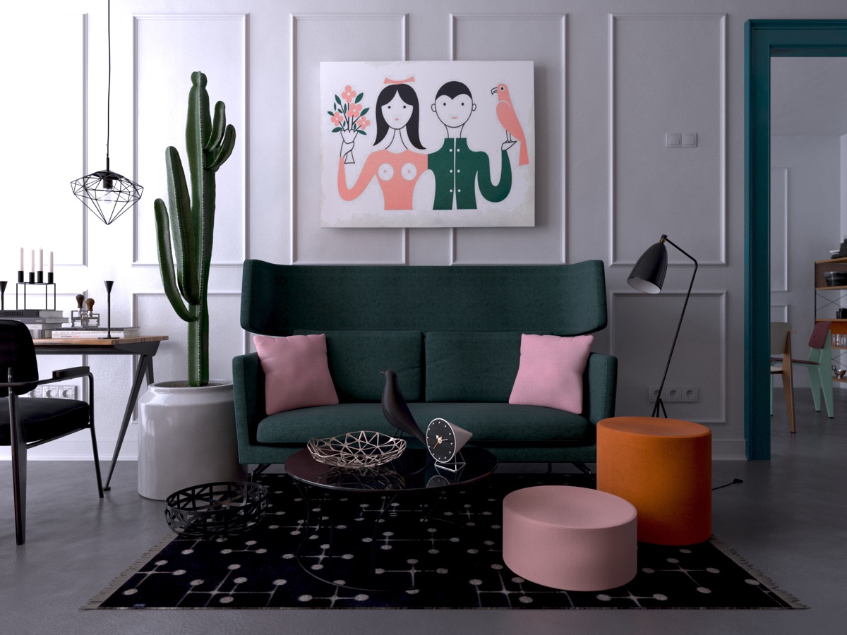 large-rug-cactus-green-loveseat