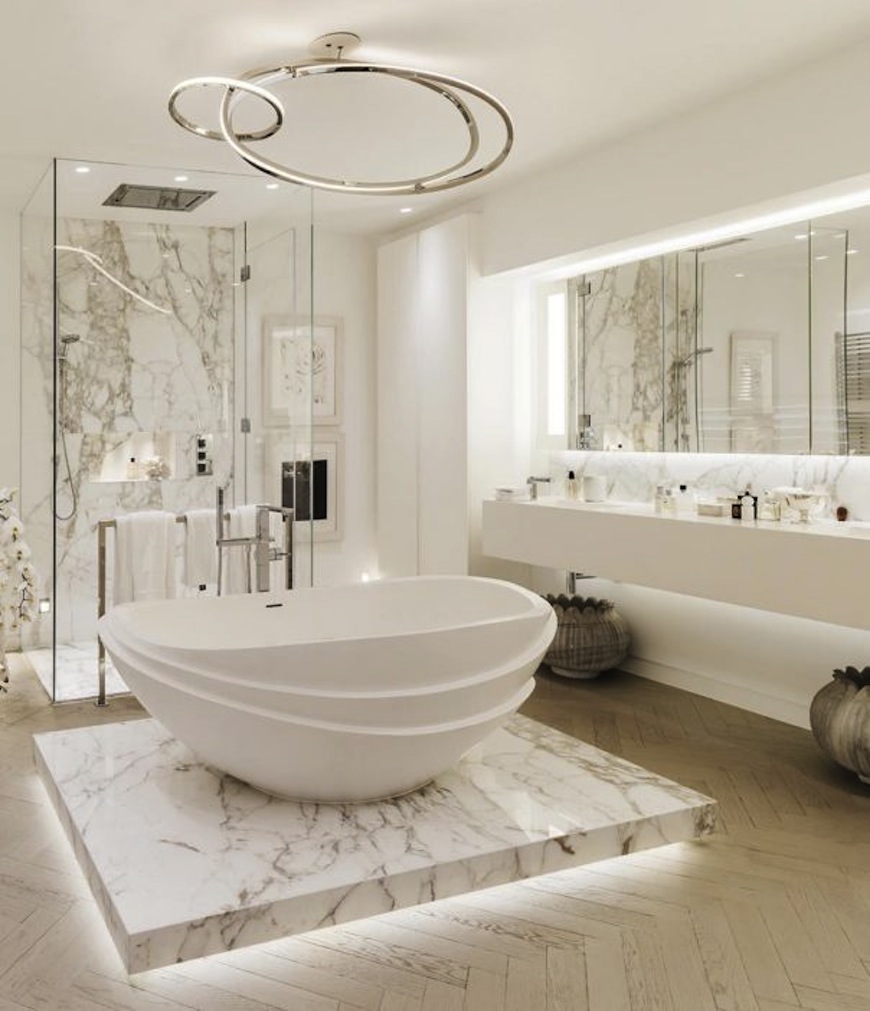 Luxury Bathroom Designs With Extraordinary Decor Ideas Will Stunning You!