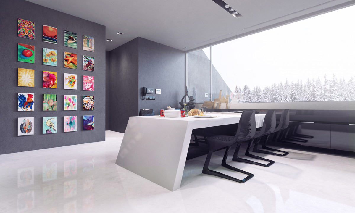 modern monochrome-dining 