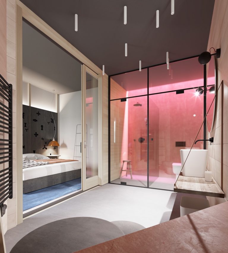 A Sleek Apartment Interior Design With Modern and Unique Decor Brimming ...