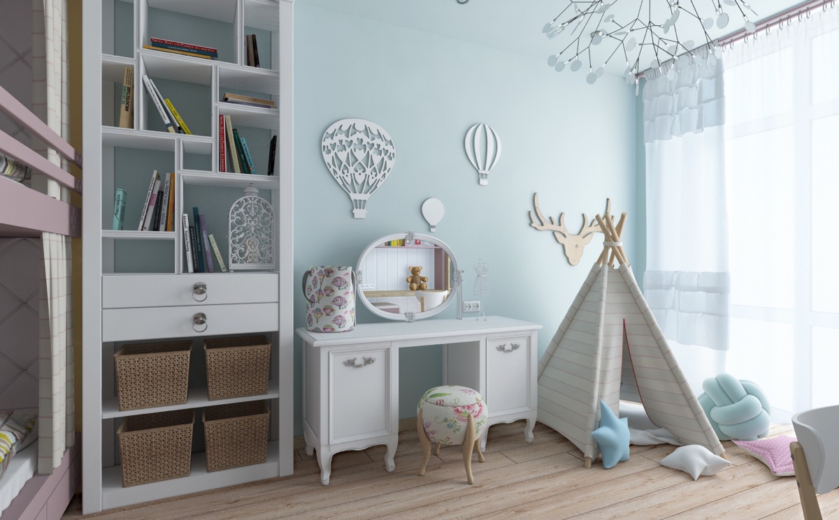 kids-teepee for kids bedroom decor