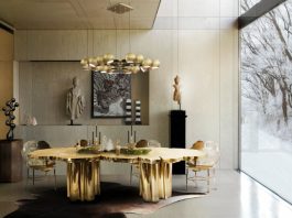 luxurious dining rooms