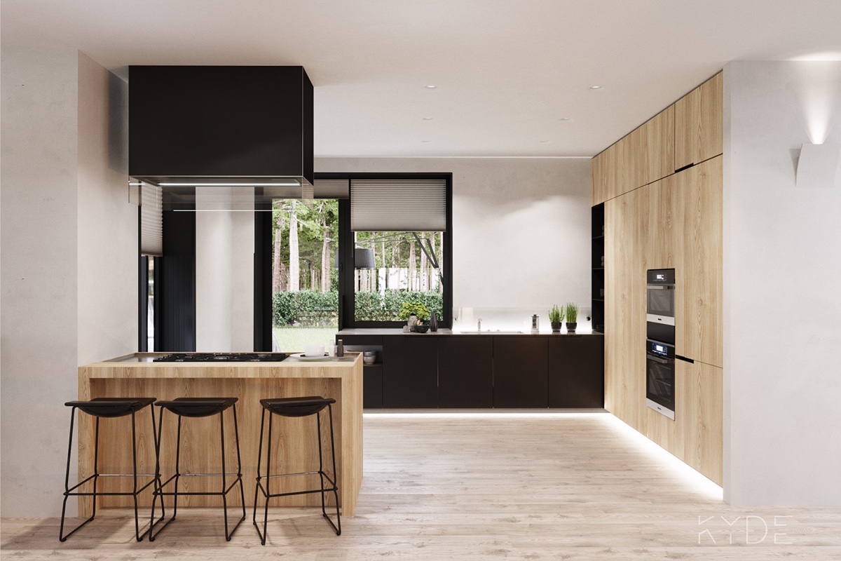 spacious-kitchen-with-bar-stools