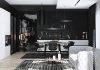 black-home design ideas