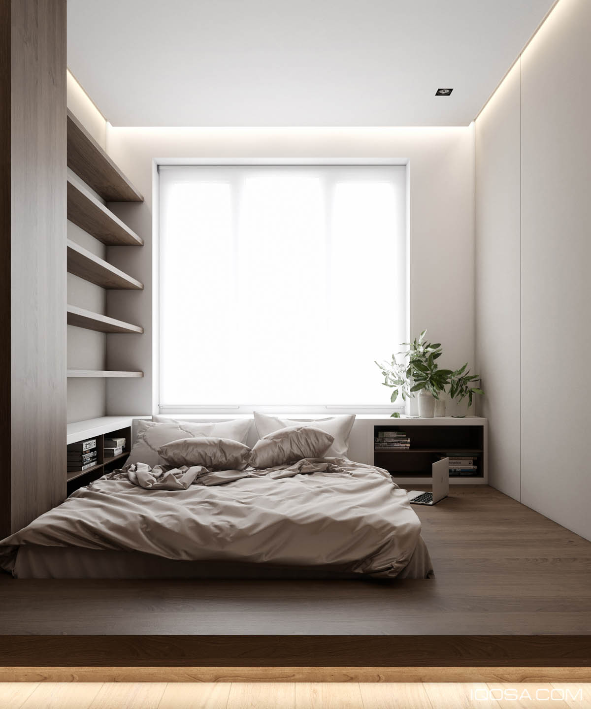 minimalist storage for small bedrooms