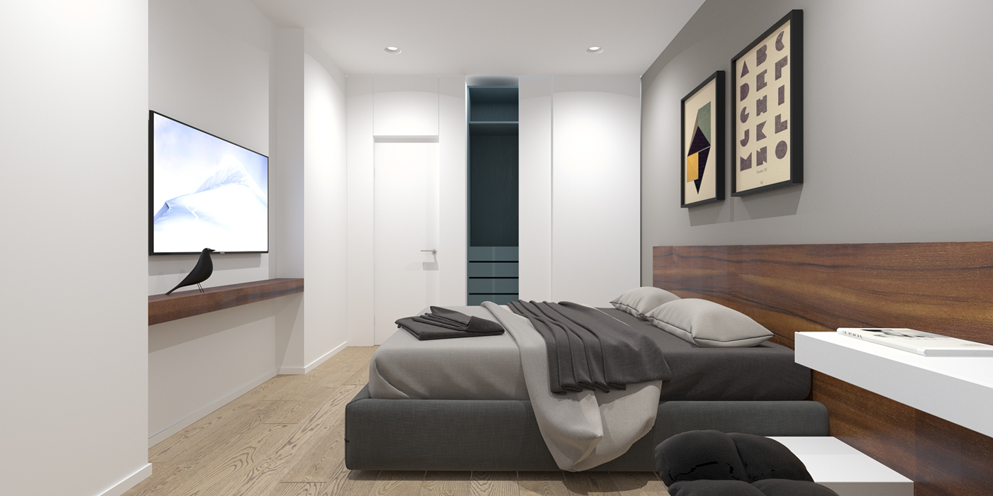 modern minimalist bedroom design