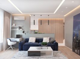 modern apartment concept