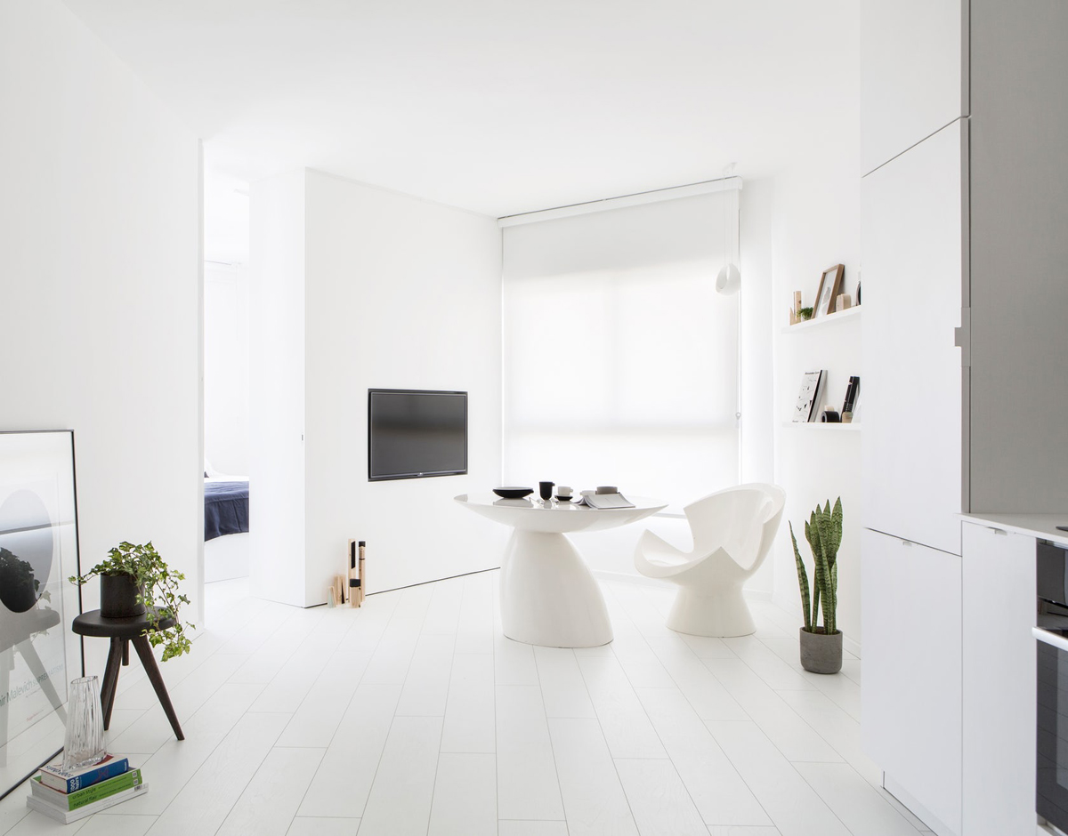 private room with white design ideas