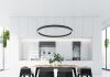 black and white dining room designs