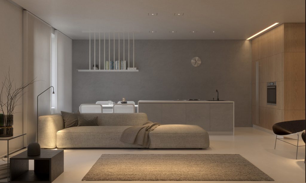 3 Beautiful Concept Designs for Minimalist Home - RooHome