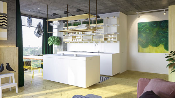 white-block-kitchen-with-open-shelving-modern 