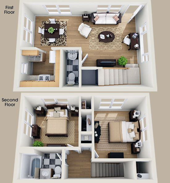 Two-storey house design plans and ideas