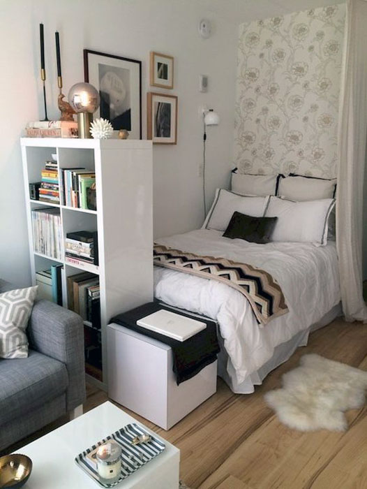 Small apartment bedroom design ideas