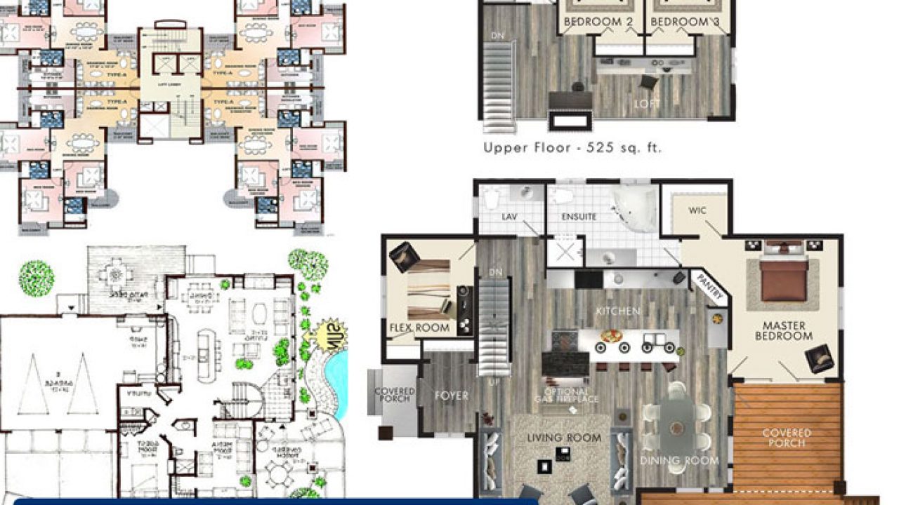 modern house floor plans