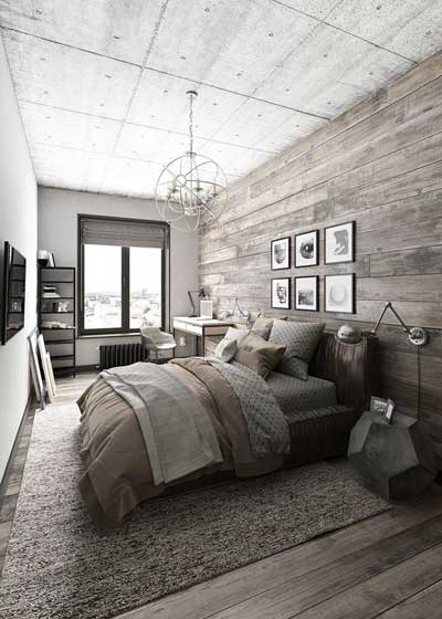 industrial bedroom