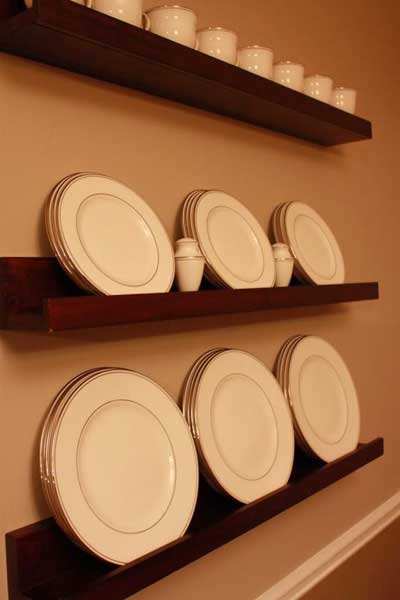 dining room plate rack