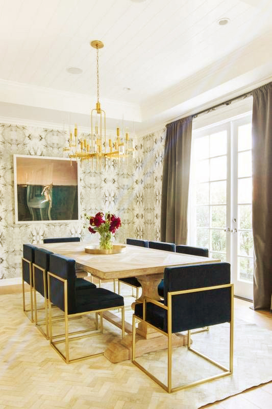 wallpaper dining room