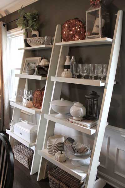 ladder shelf