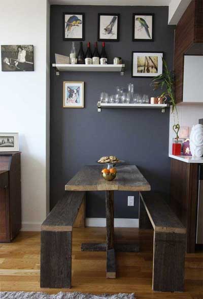 small space dining room