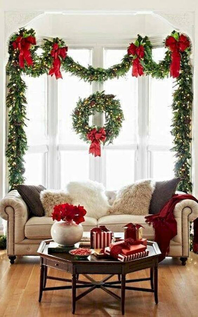 christmas living room decor 1