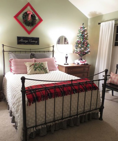 christmas bedroom decor 10