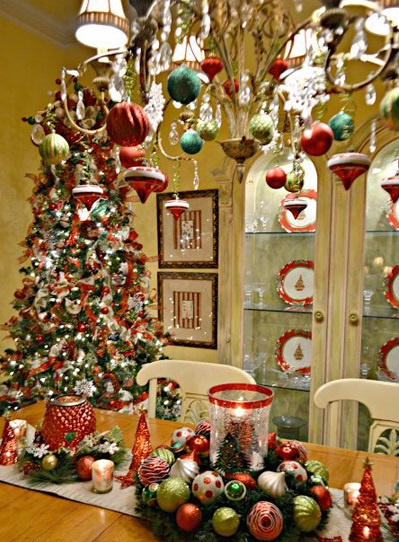 christmas dining room decor 10