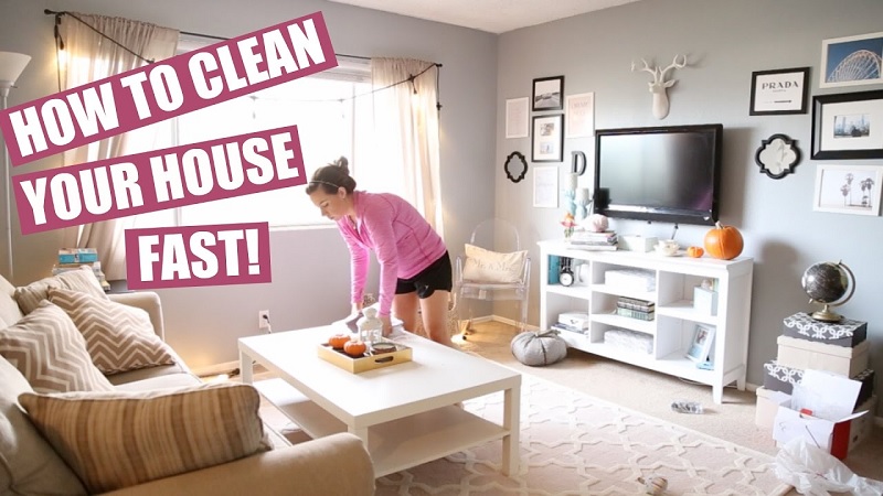 How Can I Clean My House Fast Roohome