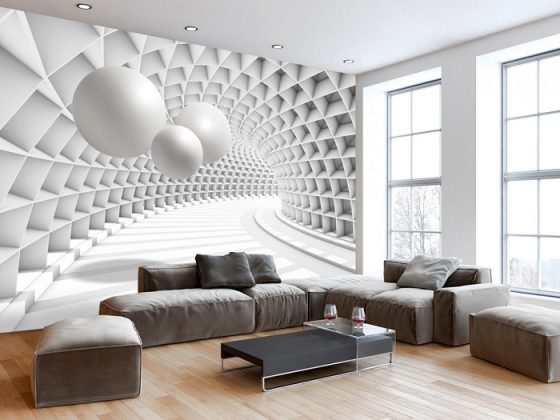 3d Mural Art Wall Home Decor Living Room